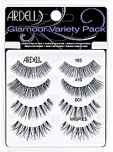 Flase Lashes - Ardell Glamour Variety Pack of False Eyelashes — photo N1