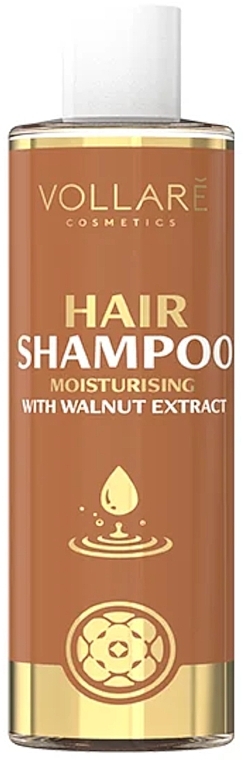 Moisturizing Shampoo with Walnut Extract - Vollare Cosmetics Hair Shampoo Moisturising With Walnut Extract — photo N2