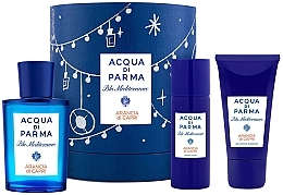 Fragrances, Perfumes, Cosmetics Acqua di Parma Blu Mediterraneo Arancia di Capri - Set (edt/75ml + sh/gel/40ml + b/lot/50ml)