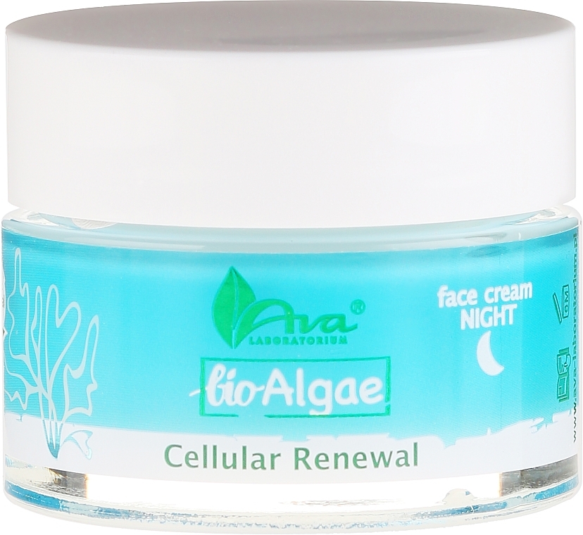 Green Caviar Night Face Cream - AVA Laboratorium Bio Alga Night Cream — photo N2