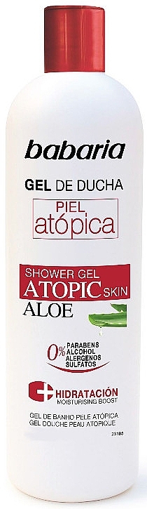 Aloe Vera Shower Gel - Babaria Atopic Shower Gel  — photo N4