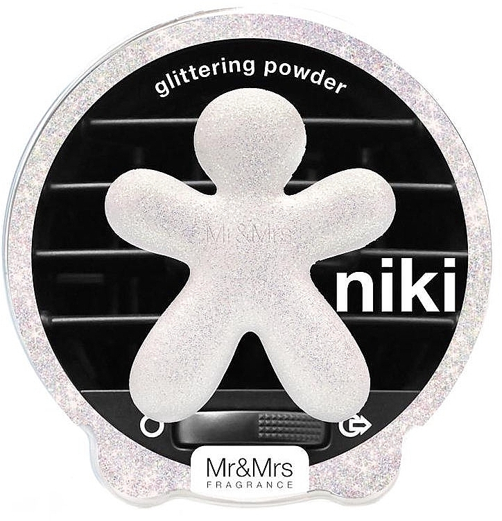 Car Air Freshener - Mr&Mrs Niki Glittering Powder — photo N1