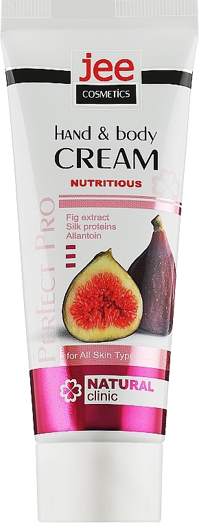 Nourishing Hand & Body Cream with Fig Extract & Silk Proteins - Comby — photo N1