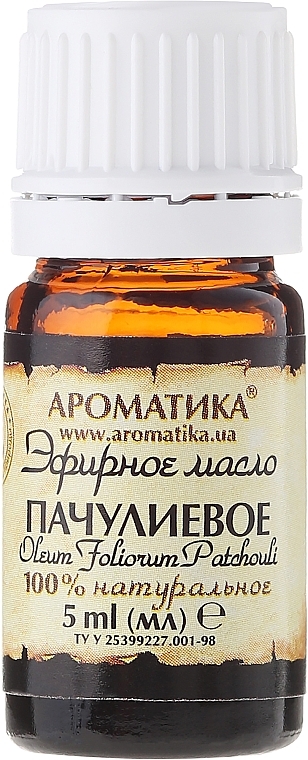 Essential Oil ‘Patchouli’ - Aromatika — photo N2