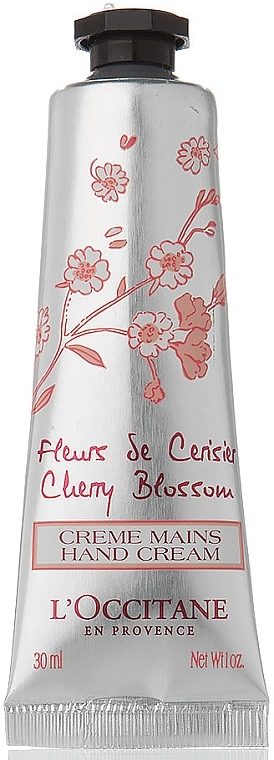 Hand Cream - L'Occitane Cherry Blossom Folie Florale Hand Cream (mini) — photo N1