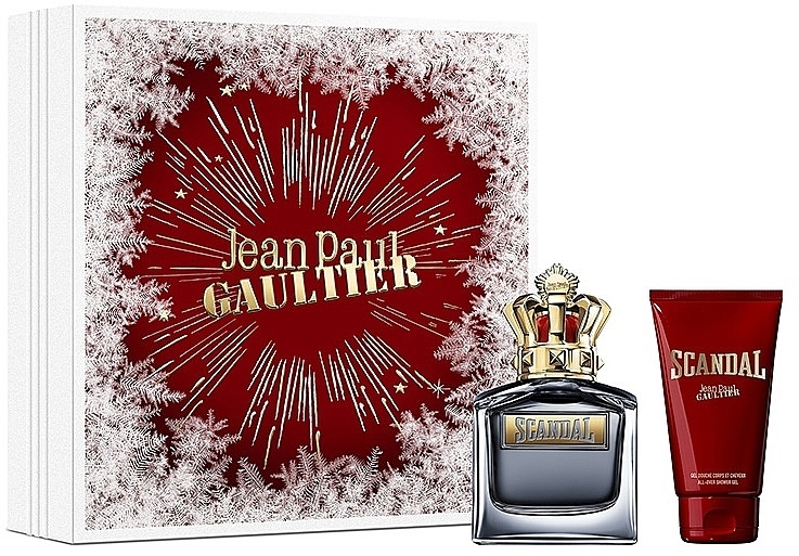 Jean Paul Gaultier Scandal Pour Homme - Set (edt/100 ml + sh/gel/75 ml) — photo N1