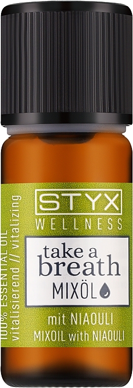 Essential Oil Blend with Niaouli - Styx Naturcosmetic Take A Breath Mix Oil With Niaouli — photo N1