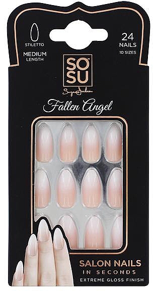 Fake Nails Set - Sosu by SJ False Nails Medium Fallen Angel — photo N1