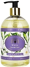 Fragrances, Perfumes, Cosmetics Liquid Hand Soap 'White Jasmine' - The English Soap Company White Jasmine Hand Wash