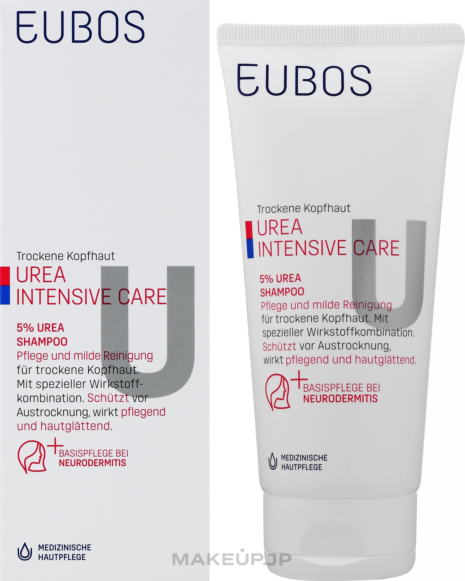 Moisturizing Anti-Itching Shampoo for Dry Scalp - Eubos Med Dry Skin Urea 5% — photo 200 ml