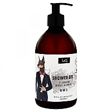 Shower Gel - LaQ Doberman For Men 8in1 Shower Gel Sex and Business Fragrance — photo N6