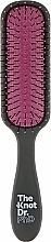 Fragrances, Perfumes, Cosmetics Professional Hair Brush, burgundy - The Knot Dr. PhD Ebony Cabernet