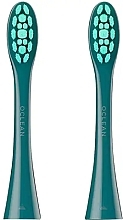 Fragrances, Perfumes, Cosmetics Replaceable Toothbrush Head - Oclean PW09 Green