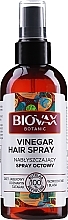 Fragrances, Perfumes, Cosmetics Hair Spray 'Apple Vinegar' - L'biotica Biovax Botanic Hair Sprey