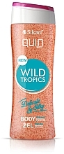 Fragrances, Perfumes, Cosmetics Exfoliating Shower Gel "Wild Tropics" - Silcare Quin Peeling Wild Tropics