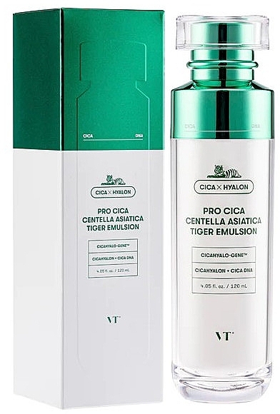 Face Emulsion - VT Cosmetics Pro Cica Centella Asiatica Tiger Emulsion — photo N2