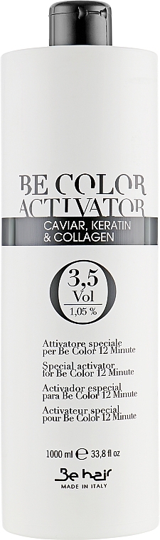 Oxidizer 1,05% - Be Hair Be Color Activator with Caviar Keratin and Collagen — photo N9