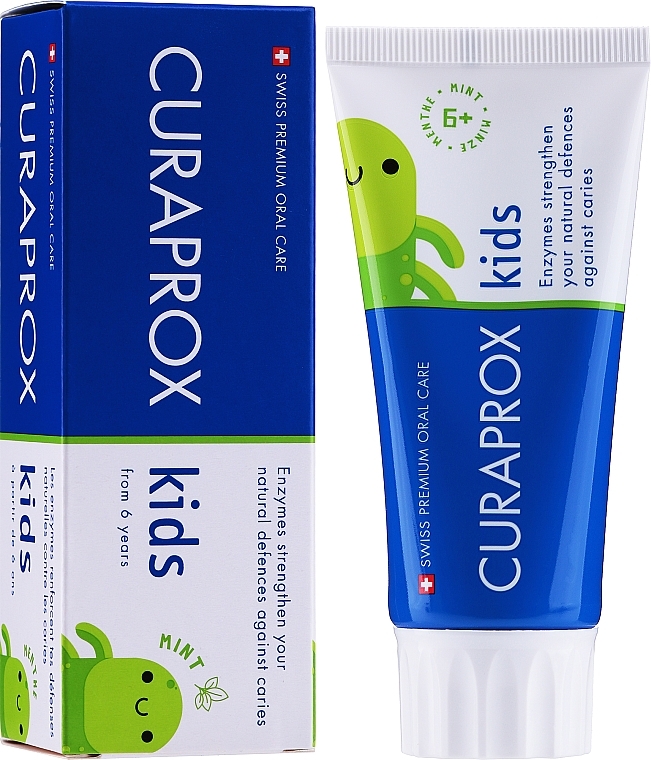 Kids Mint Toothpaste - Curaprox For Kids Toothpaste — photo N2