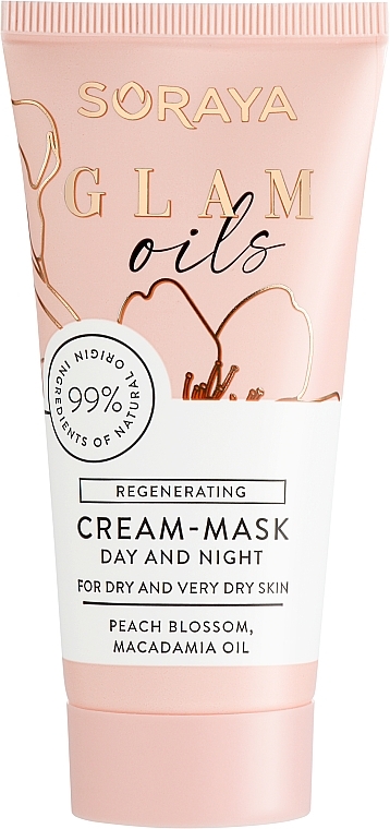 Regenerating Face Cream Mask - Soraya Glam Oils Regenerating Cream-Mask — photo N2