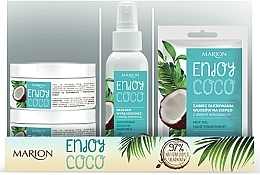 Fragrances, Perfumes, Cosmetics Set - Marion Enjoy Coco (milk/150ml + mask/200ml + oil/20ml)