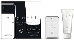 Fragrances, Perfumes, Cosmetics Bugatti Signature White - Set (edt/100 ml + sh/gel/200 ml)