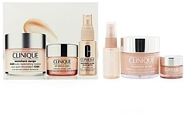 Fragrances, Perfumes, Cosmetics Set - Clinique All About Moisture Surge Kit (gel/125ml + eye/cr/15ml + spray/30ml)