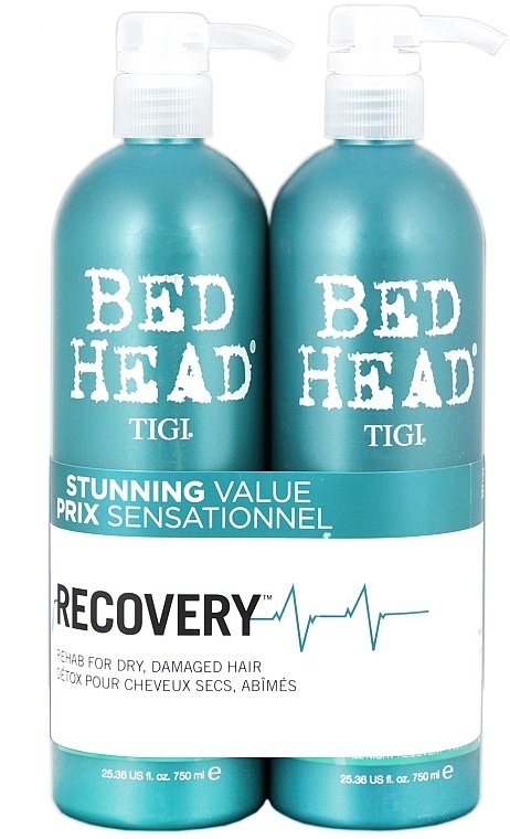 Set - Tigi Bed Head Recovery (sh/750ml + cond/750ml) — photo N8