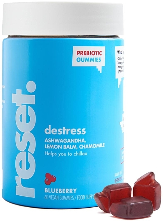 Supplement 'Destress Probiotic' - Reset Gummies Destress Probiotic Gummies — photo N1