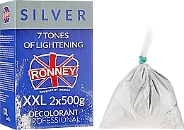 7 Tones of Lightening - Ronney Dust-Free Bleaching Powder Classic — photo N1