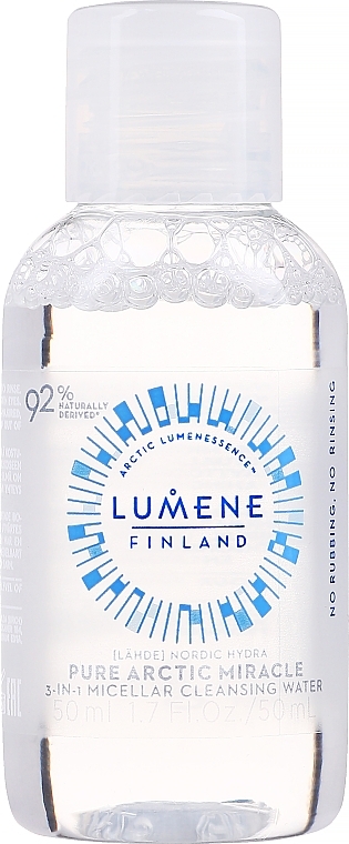 GIFT 3-in-1 Micellar Face Water - Lumene Lahde [Source] Pure Arctic Miracle 3 In 1 Micellar Cleansing Water — photo N1