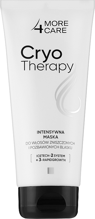 Intensive Mask for Damaged & Dull Hair - More4Care Cryo Therapy Intensive Mask — photo N1