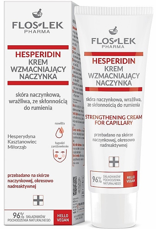 Strengthening Cream For Capillary - Floslek Hesperidin Strengthening Cream For Capillary — photo N1