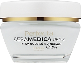 Day & Night Anti-Wrinkle Cream 40+ - Perfecta Ceramedica Pep-3 Face Cream 40+ — photo N1