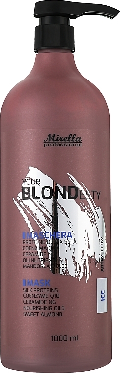 Icy Hair Tones Mask - Mirella Ice Your Blondesty Mask — photo N4