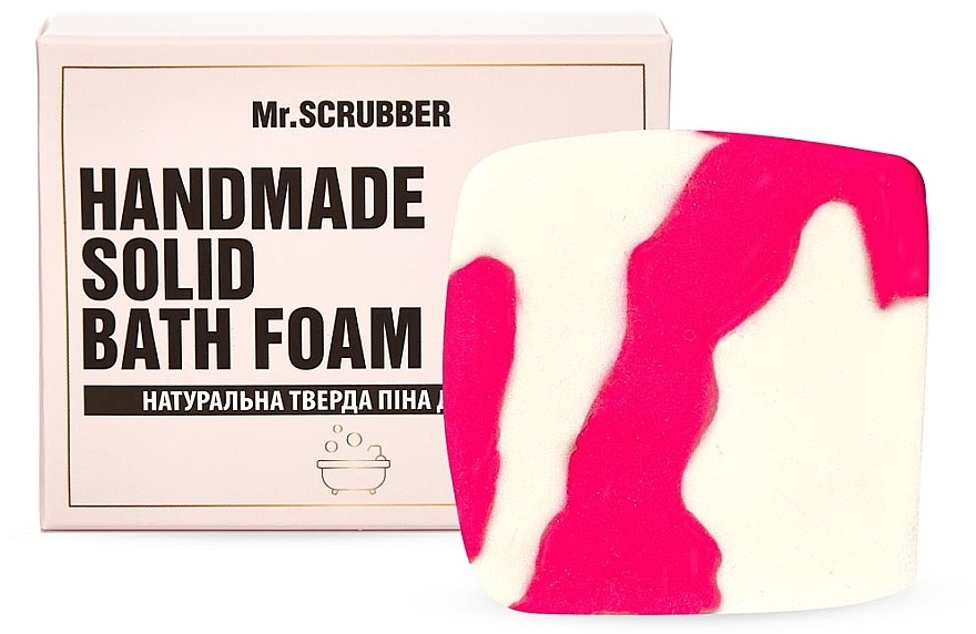 Solid Bath Foam - Mr.Scrubber Solid Bath Foam Guava — photo N2