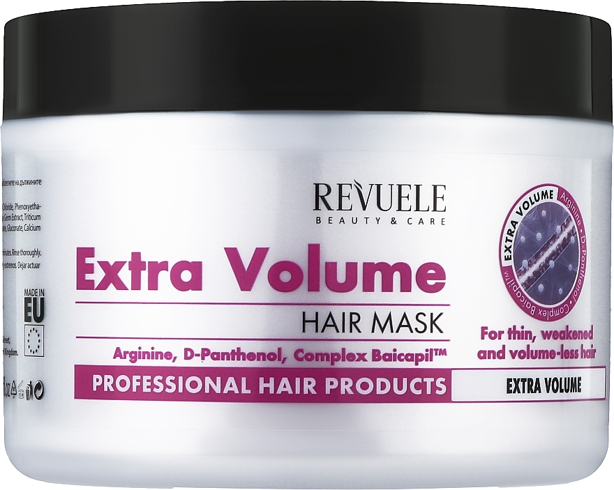 Hair Mask "Extra Volume" - Revuele Professional Hair Products Extra Volume Hair Mask — photo N3