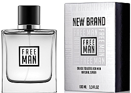 Fragrances, Perfumes, Cosmetics New Brand Prestige Free Men - Eau de Toilette