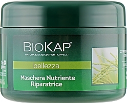 Fragrances, Perfumes, Cosmetics Nourishing & Repairing Hair Mask - BiosLine BioKap Nutrient-Rich Repairing Mask