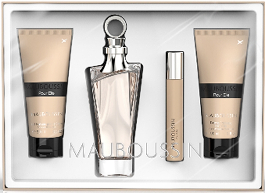 Mauboussin Pour Elle - Set (edp/100ml + sh/gel/90ml + b/lot/90ml + edp/20ml) — photo N1