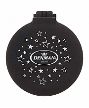 Compact Hair Brush D7, black - Denman D7 Compact Popper Hair Brush Black — photo N3
