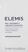 Fragrances, Perfumes, Cosmetics Anti-Sge Cleansing Cream - Elemis Pro-Radiance Cream Cleanser (sample)