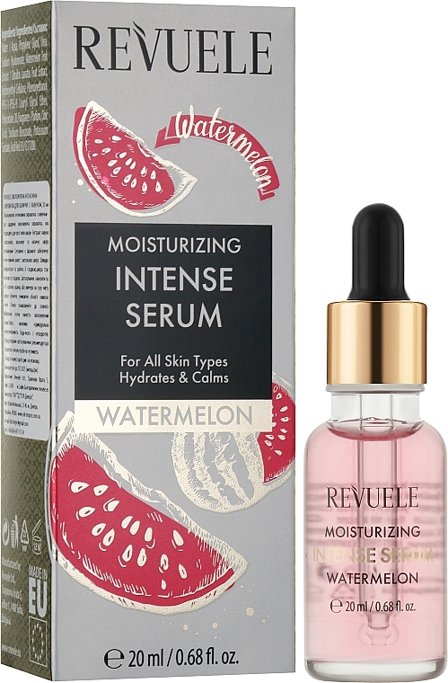 Watermelon Face Serum - Revuele Moisturizing Intense Serum Watermelon — photo N2