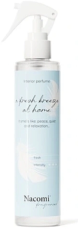 Perfumed Home Spray 'A Fresh Breeze At Home' - Nacomi Fragrances — photo N1