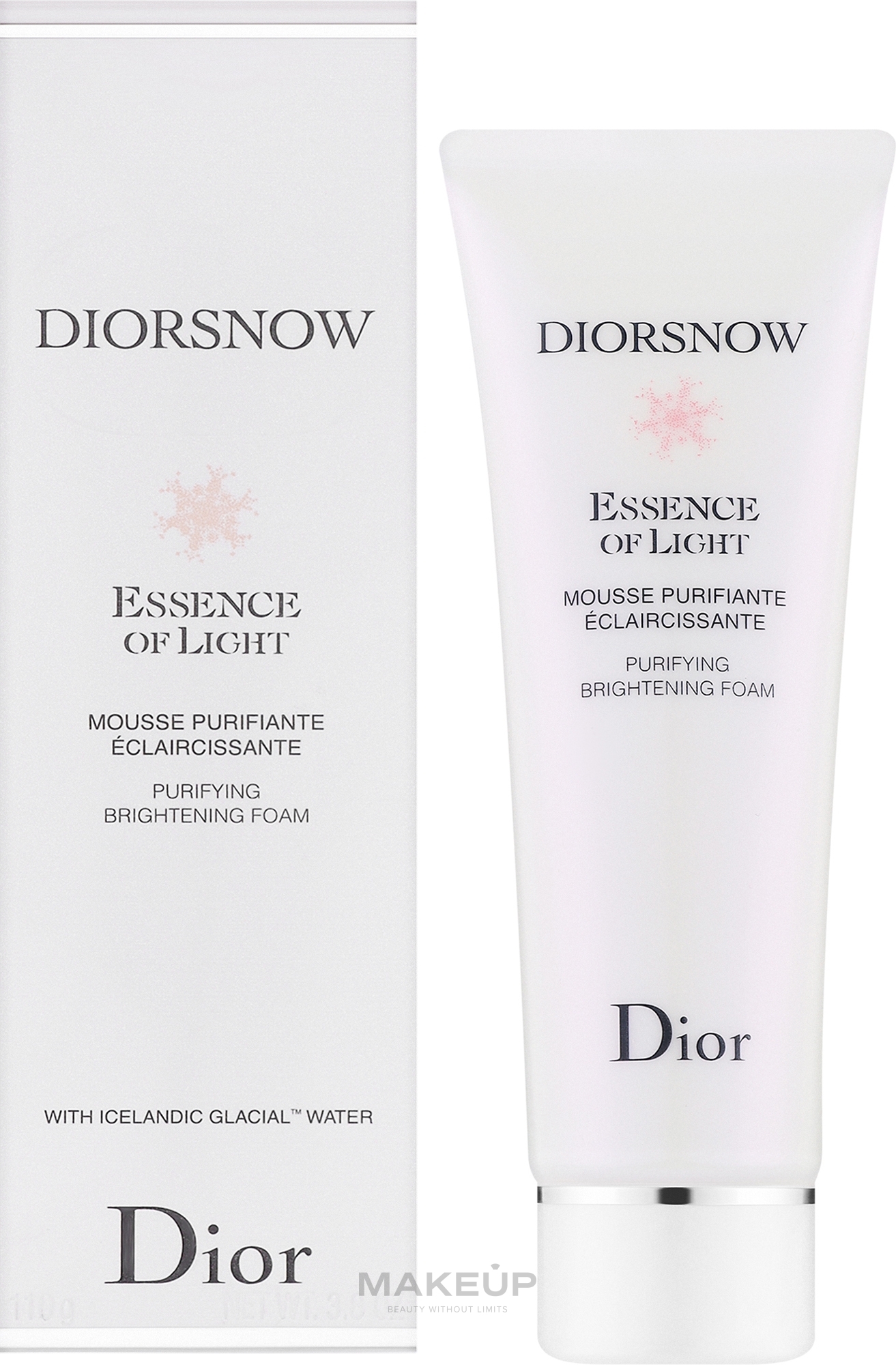Face Cleansing Foam - Dior Diorsnow Essence of Light Purifying Brightening — photo 110 g