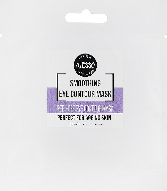 Anti Dark Circles & Puffiness Alginate Eye Mask - Alesso Professionnel Eye Contour Alginate Mask — photo N6