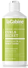 Fragrances, Perfumes, Cosmetics Camellia & Wheat Germ Conditioner for Curly Hair - La Cabine Curl Secret Camellia Oil + Wheat Germ Conditioner