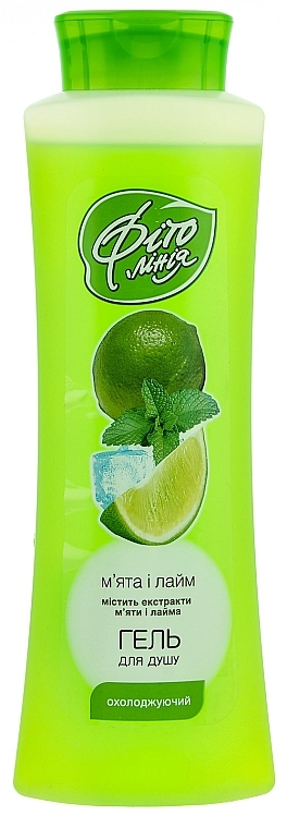 Shower Gel "Mint and Lime" - Supermash — photo N1