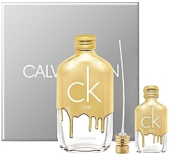 Fragrances, Perfumes, Cosmetics Calvin Klein CK One Gold - Set (edt/100ml + edt/10ml)