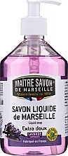 Liquid Lavender Marseilles Soap - Maitre Savon De Marseille Savon Liquide De Marseille Lavander Liquid Soap — photo N1