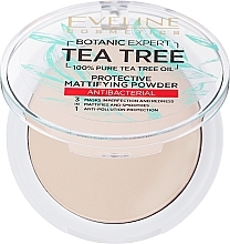 Mattifying Antibacterial Face Powder - Evelive Cosmetics Botanic Expert Tea Tree Protective Mattifying Antibacterial Powder — photo N2